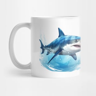 Blue Shark Mug